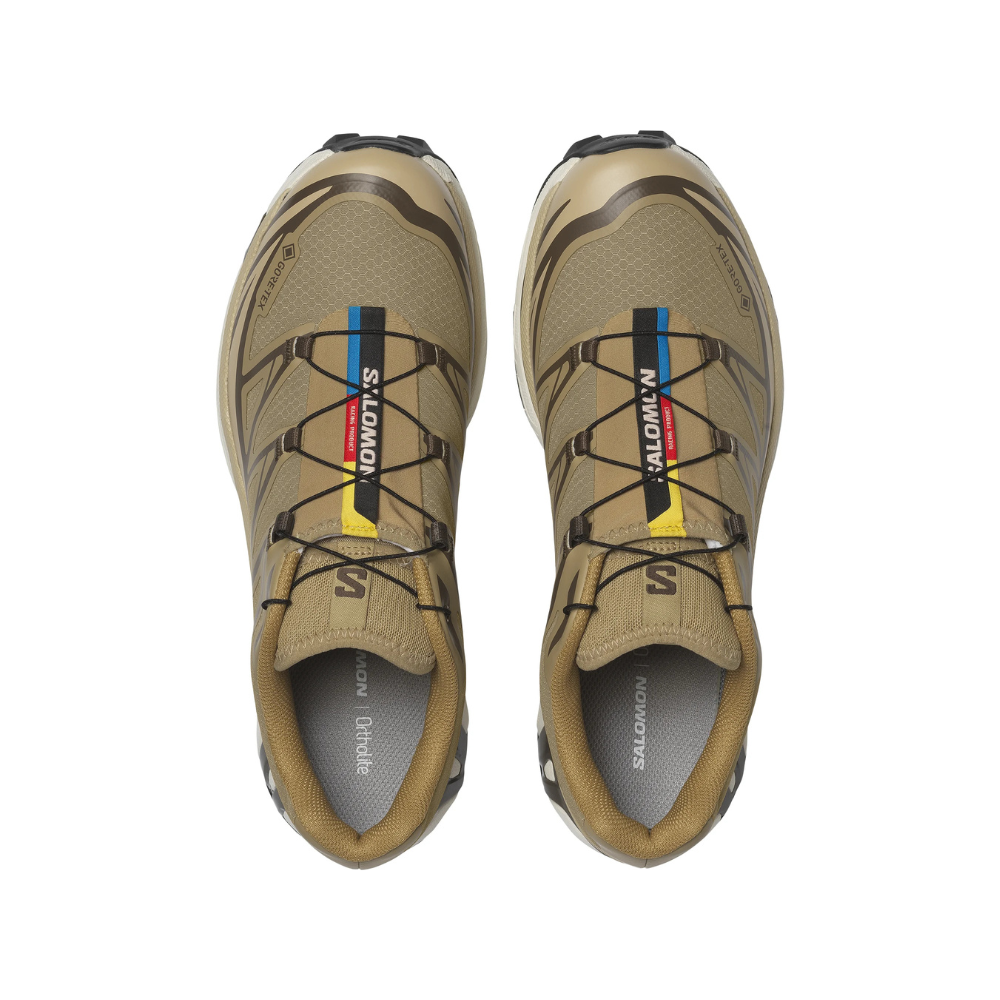 Giày Thể Thao Unisex Salomon XT-6 GTX Kelp / Wren / Safari L47975000