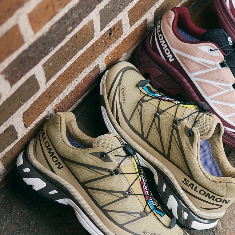 Giày Thể Thao Unisex Salomon XT-6 GTX Kelp / Wren / Safari L47975000
