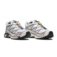 Giày Thể Thao Unisex Salomon XT-6 White/Vanilla Ice/Plum L47864600