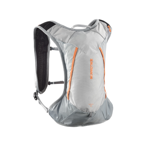 Balo Chạy Địa Hình Salomon Unisex's Cross 4 Gray Violet/Quarry/Nectarrine LC2856700