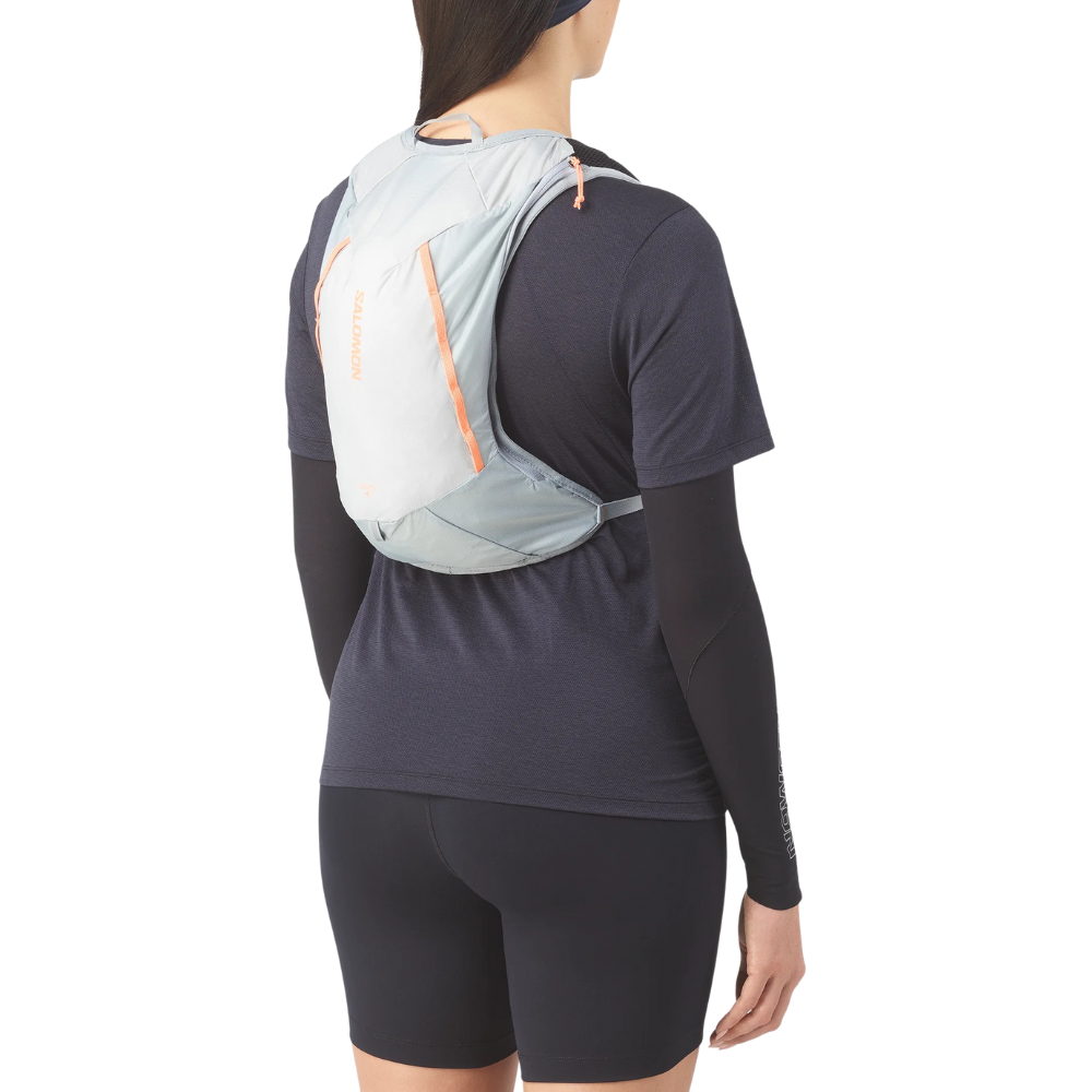 Balo Chạy Địa Hình Salomon Unisex's Cross 4 Gray Violet/Quarry/Nectarrine LC2856700