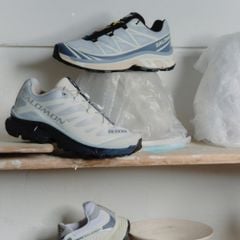Giày Thể Thao Unisex Salomon XT-6 Pearl Blue/Grisaille/Vanilla Ice L45472800