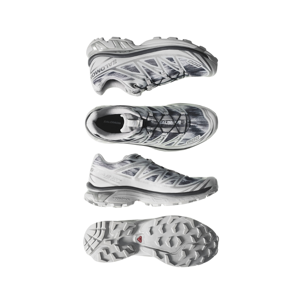 Giày Thể Thao Unisex Salomon XT-6 Camo Gray Violet Castlerock L47876000