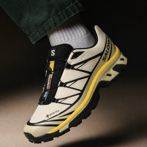 Giày Thể Thao Unisex Salomon XT-6 Gore-Tex Vanilla Ice / Bog / Shadow Green L49215700