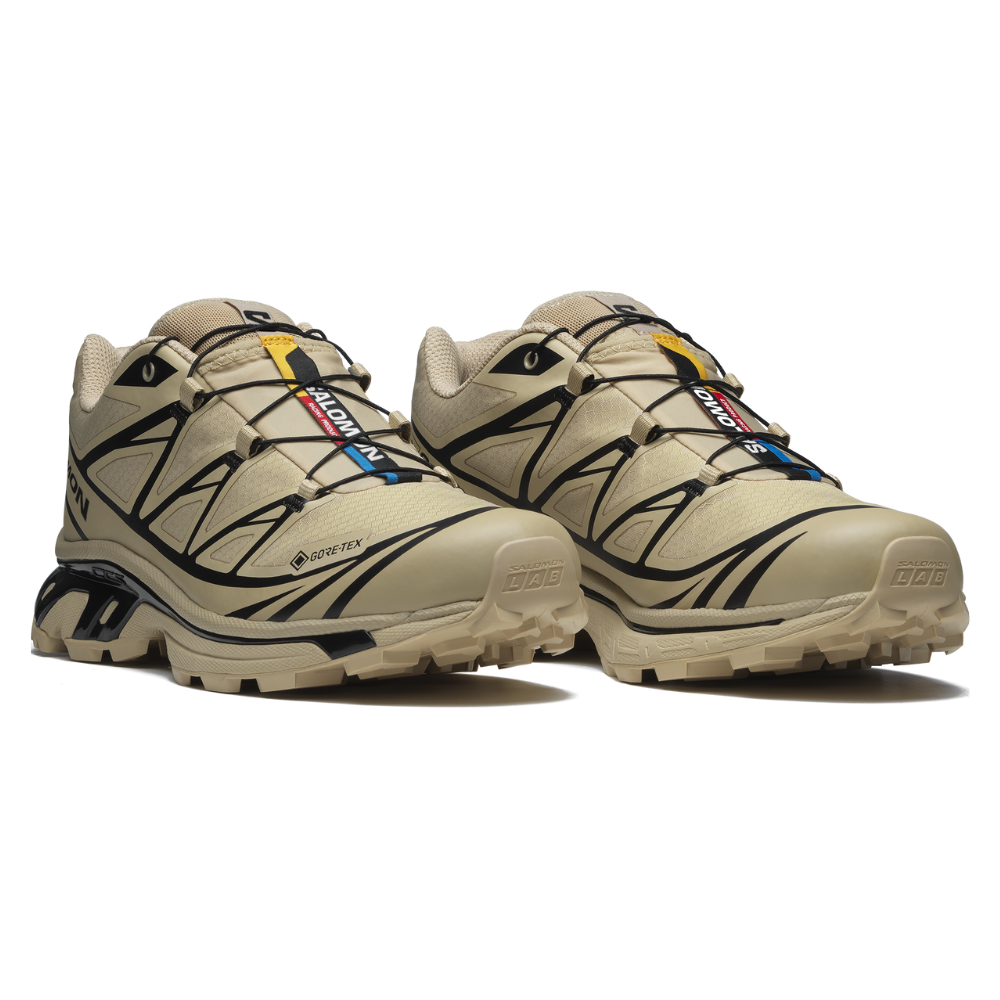 Giày Thể Thao Unisex Salomon XT-6 GTX Safari/Safari/Black L47445500