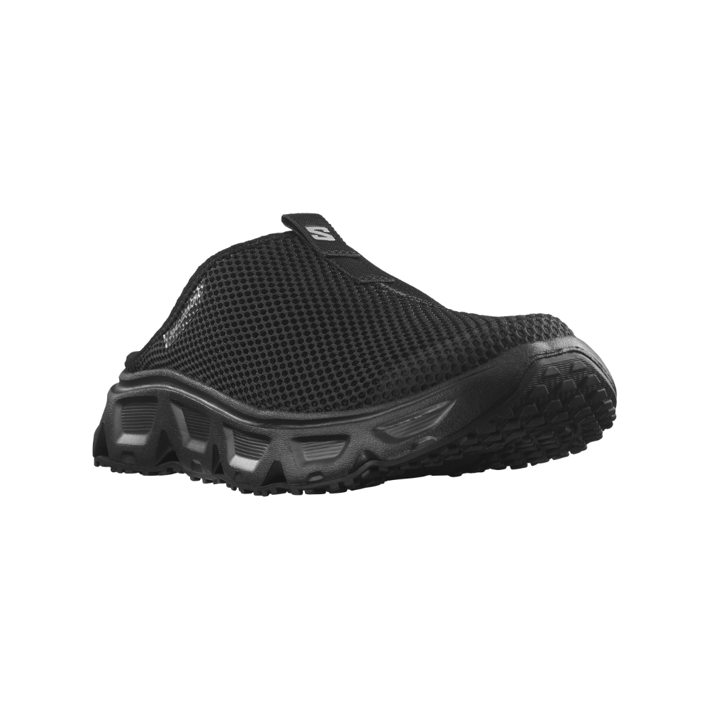 Dép Thể Thao Trail Running Nam Salomon Reelax Slide 6.0 Black/Black/Alloy L47112000