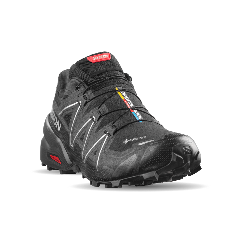 Giày Thể Thao Trail Running Unisex Salomon Speedcross 6 GTX 20 Years Black L49159000