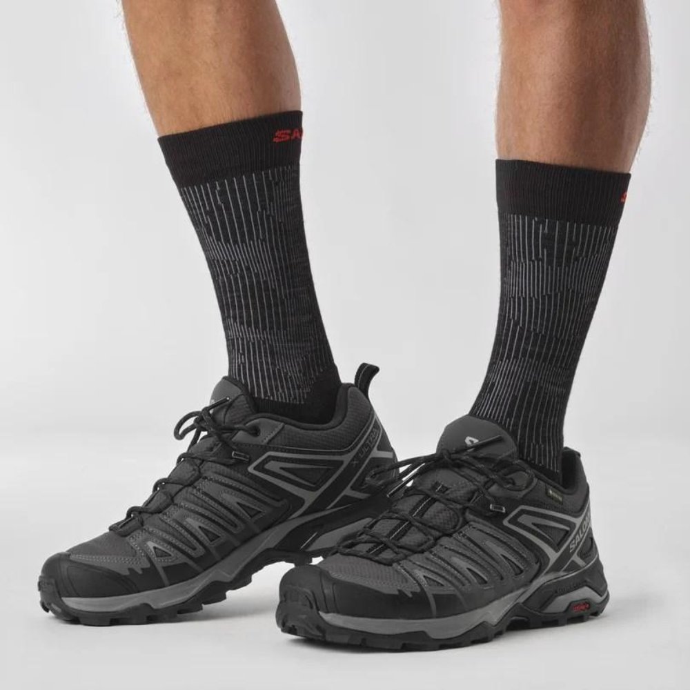 Giày Hikking Salomon X Ultra Pioneer Gore-Tex Phantom/Black/Quiet Shade L47196800