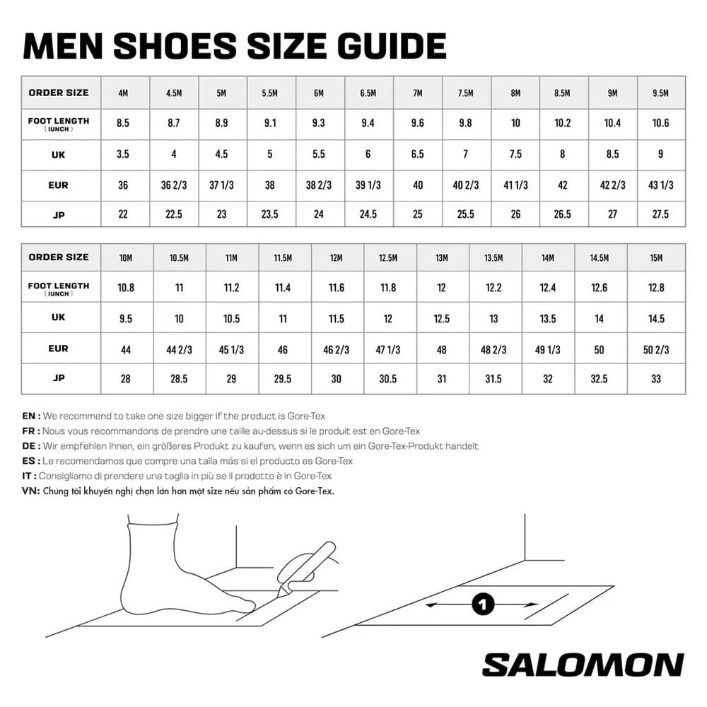 Giày Hiking Nam Salomon Shoes X Ultra 5 Mid Wide Gore‑Tex L47755400