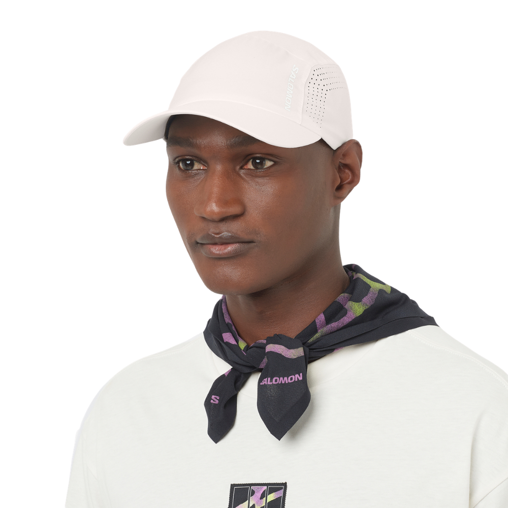 Mũ Leo Núi Unisex Salomon Shakeout Whisper White LC2764600