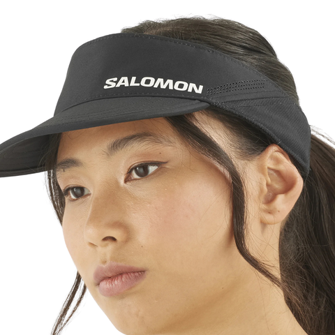 Mũ Leo Núi Unisex SalomonShakeout Cap Visor Deep Black LC2531500