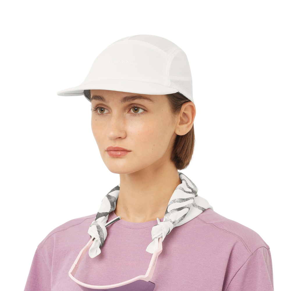 Mũ Thể Thao Unisex Salomon Sense Aero Cap Whisper White LC2764000