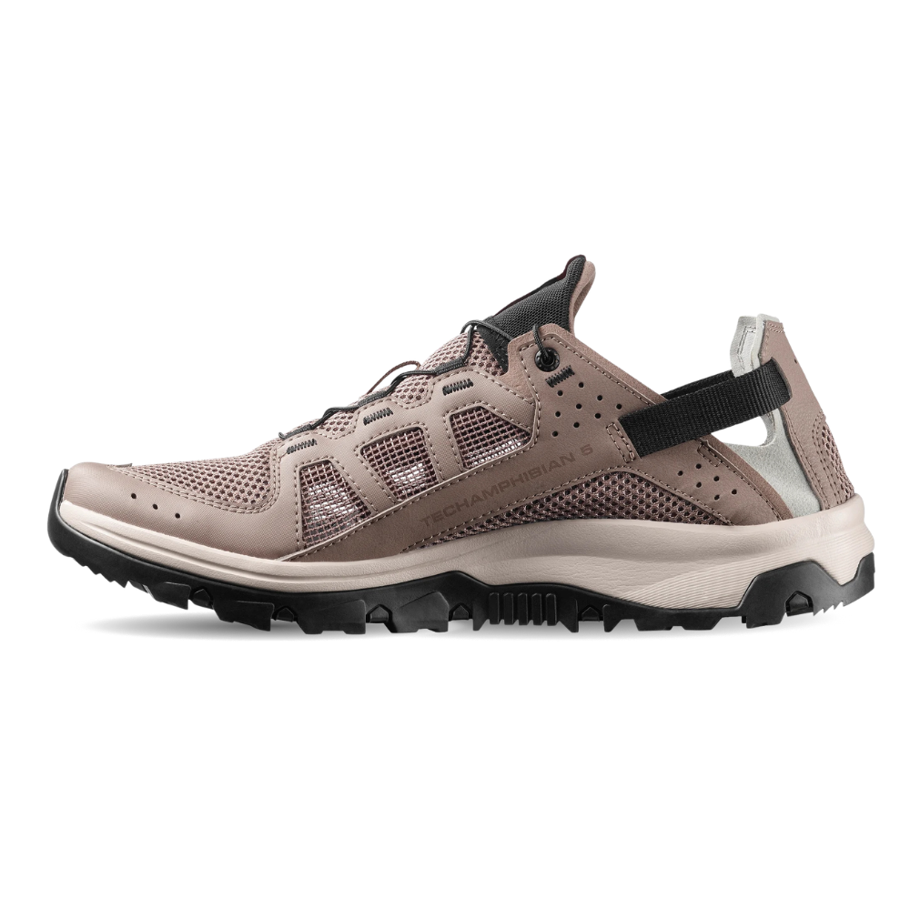 Dép Sandals Salomon Men Sandals & Watershoes Techamphibian 5 Walnut/Wrought Iron L49104200