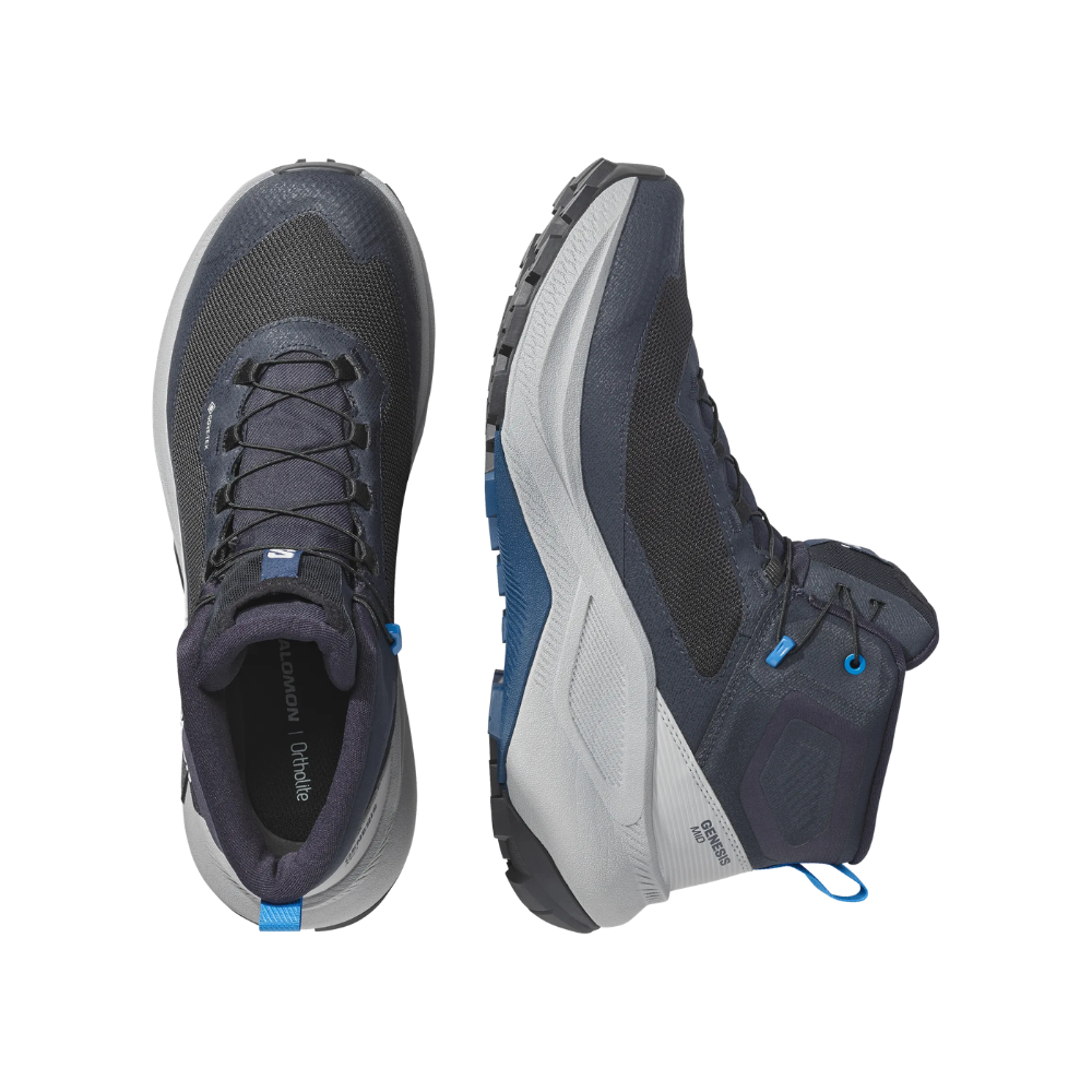 Giày Hiking Salomon Nam Genesis Mid Gore-Tex Dark Navy /Spellbound /Alloy L45409300