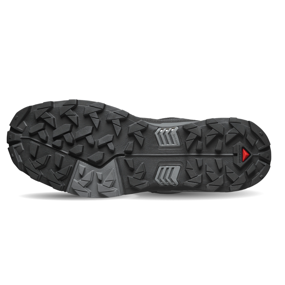 Giày Hiking Salomon Nam X Ultra 5 Mid Gore-Tex Black/Asphalt/Castlerock L47754200