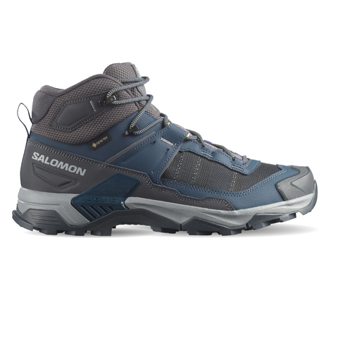 Giày Hiking Salomon Nam X Ultra 5 Mid Gore-Tex Spellbound /Asphalt /Black L49235200
