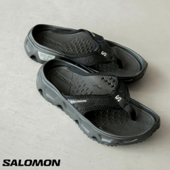 Dép Xỏ Ngón Nam Salomon Reelax Break 6.0 Black/Black/Alloy L47110800