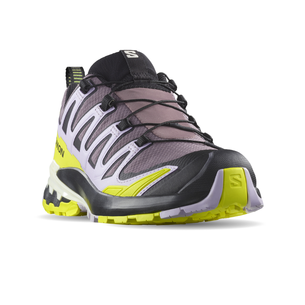 Giày Thể Thao Trail Running Nữ Salomon Shoes XA Pro 3D V9 GTX L47469500 Moonscape /Orchid Petal /Sulphur Spring