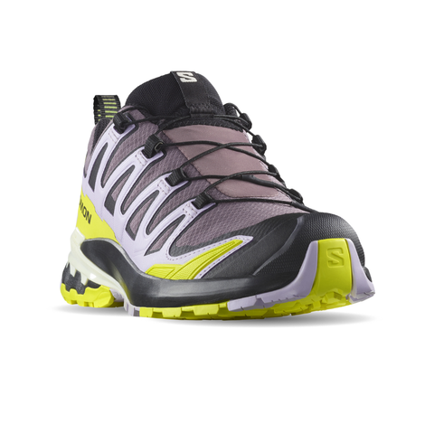 Giày Thể Thao Trail Running Nữ Salomon Shoes XA Pro 3D V9 GTX L47469500 Moonscape /Orchid Petal /Sulphur Spring