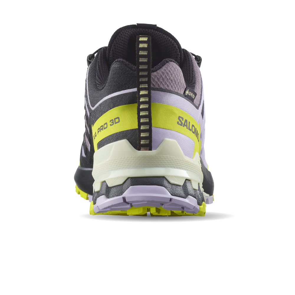 Giày Thể Thao Trail Running Nữ Salomon Shoes XA Pro 3D V9 GTX L47469500 Moonscape /Orchid Petal /Sulphur Spring