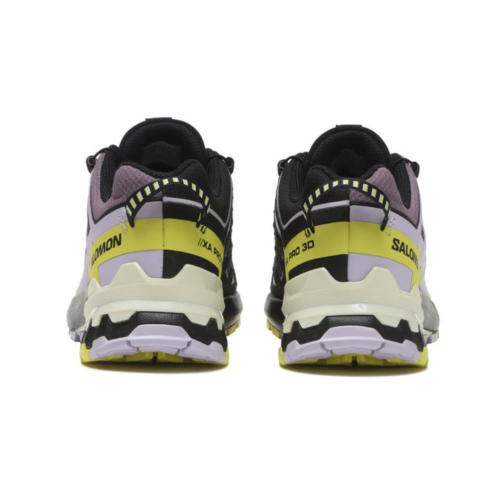 Giày Thể Thao Trail Running Nữ Salomon Shoes XA Pro 3D V9 GTX L47469500 Moonscape /Orchid Petal /Sulphur Spring
