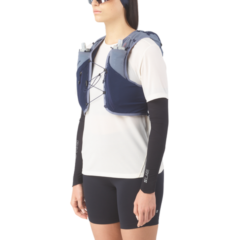 Vest Nước Chạy Địa Hình Salomon Adv Skin 12 Gradient Set Marutime Blue/Grisaille LC2855000
