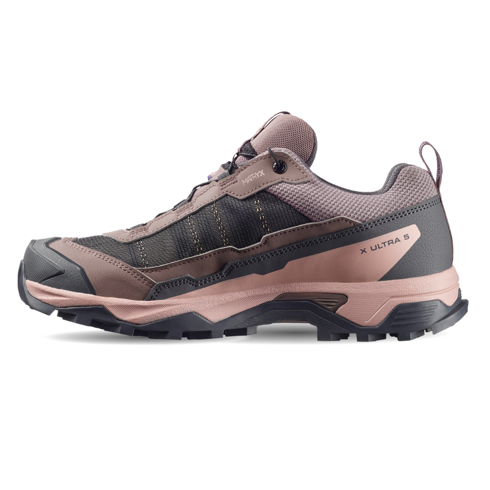 Giày Hiking Nữ Salomon X Ultra 5 GTX Iron/Shadow Gray L49140300