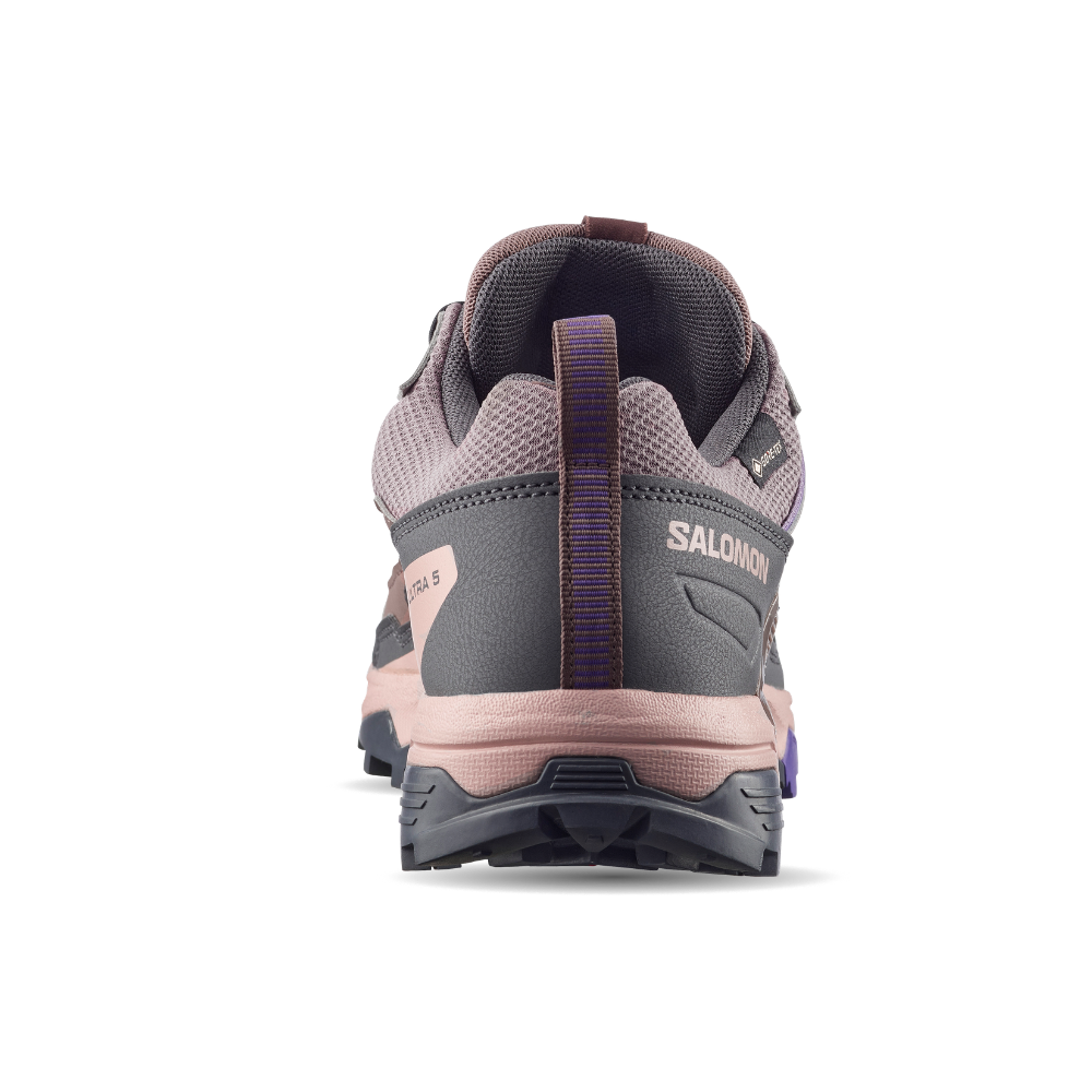 Giày Hiking Nữ Salomon X Ultra 5 GTX Iron/Shadow Gray L49140300