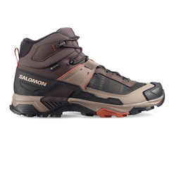 Giày Hiking Nam Salomon Shoes X Ultra 5 Mid Gore-Tex Black Coffee/Walnut L49103600