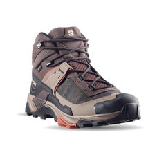 Giày Hiking Nam Salomon Shoes X Ultra 5 Mid Gore-Tex Black Coffee/Walnut L49103600