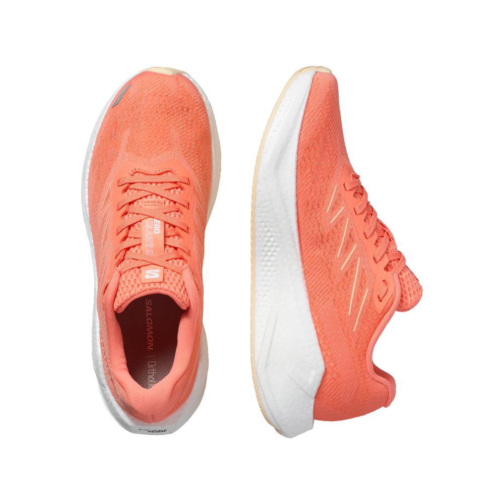 Giày Thể Thao Road Running Unisex Salomon Aero Blaze 3 Fusion Coral / White / Tender Peach L47875000