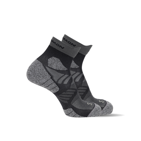 Tất Thể Thao Salomon Aero Ankle Black/Castelrock LC2624600