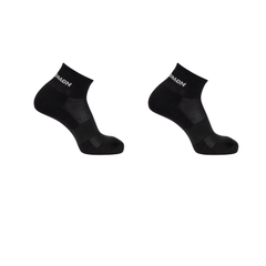 Tất Thể Thao Salomon Evasion Ankle 2-Pack Black/Black LC2087500