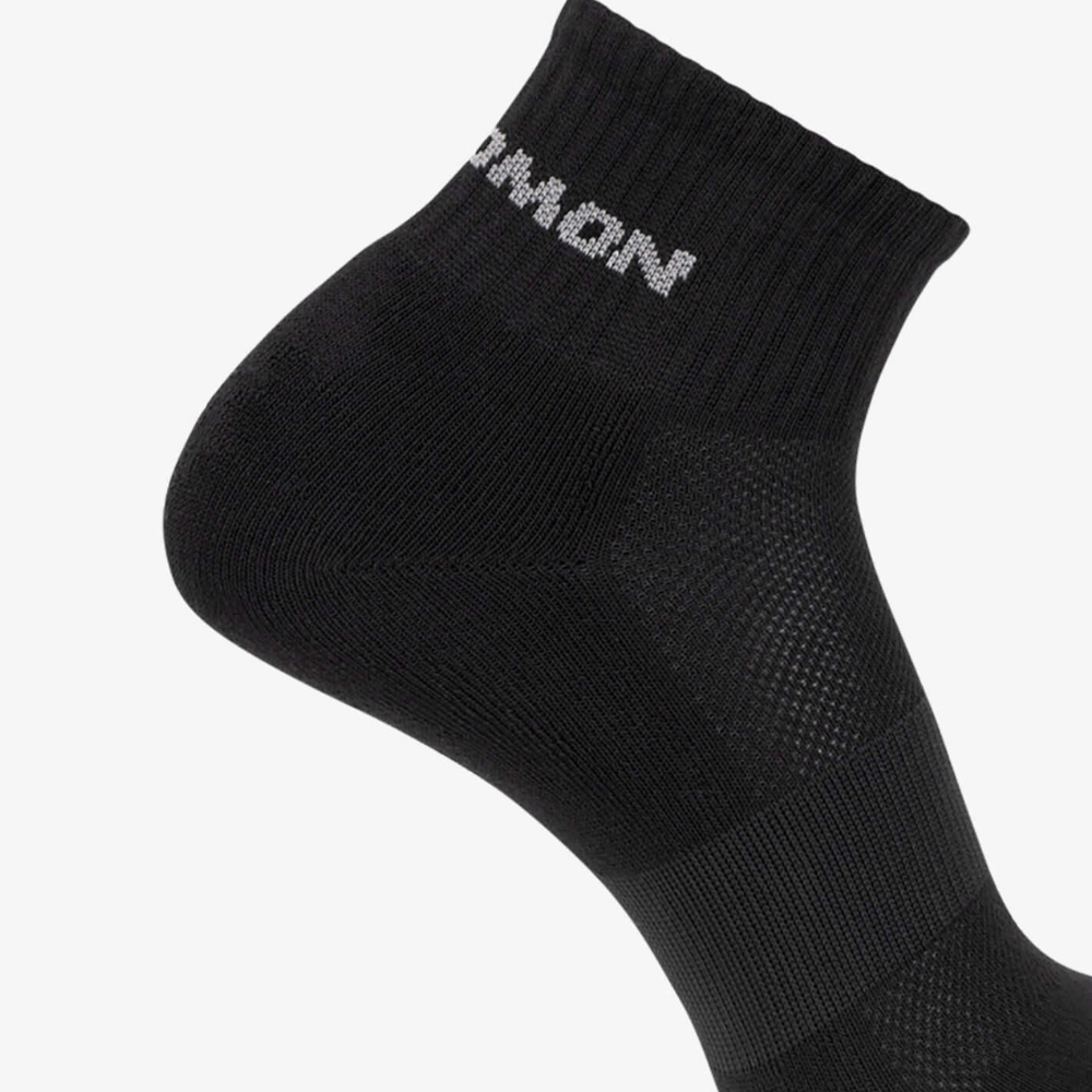Tất Thể Thao Salomon Evasion Ankle 2-Pack Black/Black LC2087500
