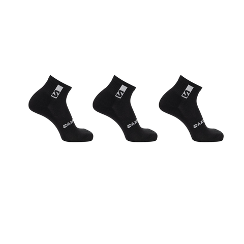 Tất Thể Thao Salomon Everyday Ankle 3-Pack Black/Black LC2086600