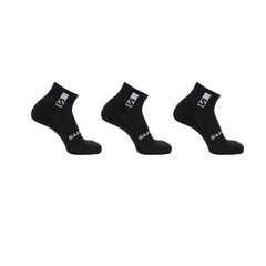 Tất Thể Thao Salomon Everyday Ankle 3-Pack Black/Black LC2086600