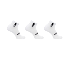 Tất Thể Thao Salomon Everyday Ankle 3-Pack White/White LC2086500