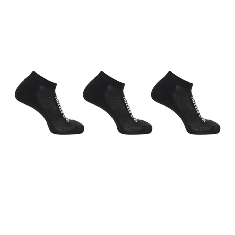 Tất Thể Thao Salomon Everyday Low 3-Pack Black/Black LC2087000