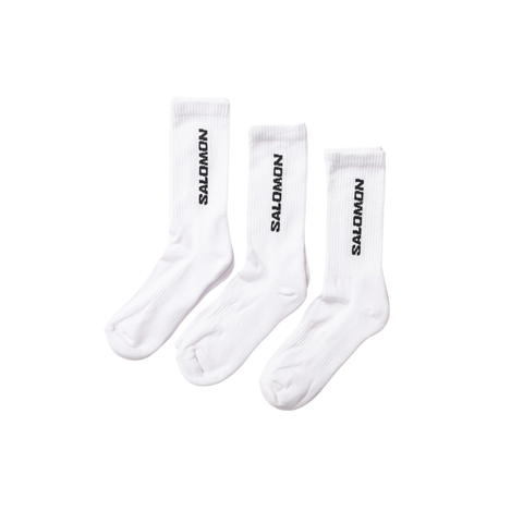 Tất Thể Thao Salomon X Everyday Crew 3-Pack Socks White/White/White LC2086000