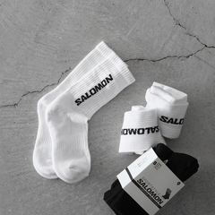 Tất Thể Thao Salomon X Everyday Crew 3-Pack Socks White/White/White LC2086000