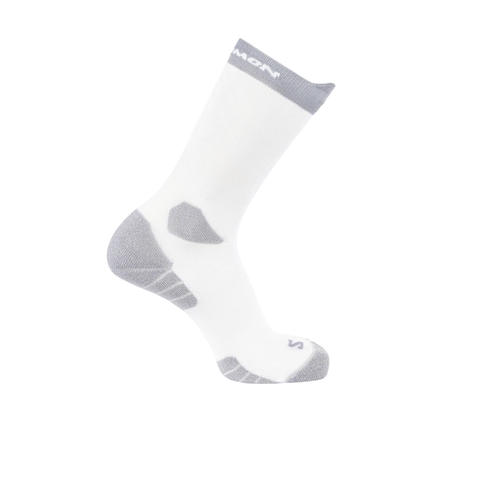 Tất Unisex Salomon Aero Crew Socks White LC2626800