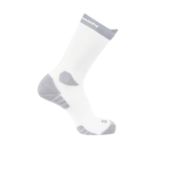 Tất Unisex Salomon Aero Crew Socks White LC2626800
