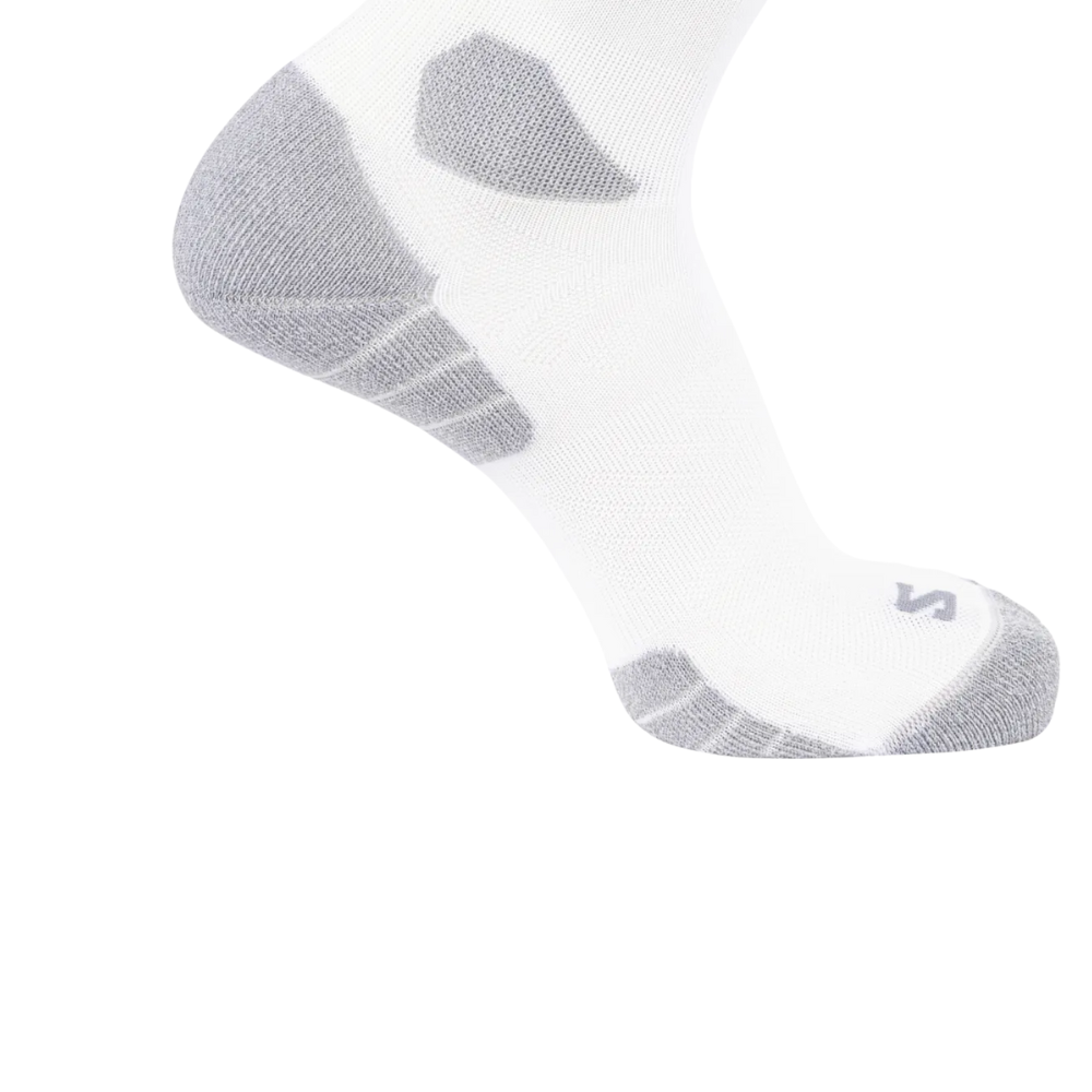 Tất Unisex Salomon Aero Crew Socks White LC2626800