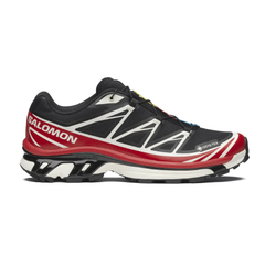 Giày Thể Thao Unisex Salomon XT-6 GTX Black/ Flame Scarlet/ Vanilla Ice L47974900