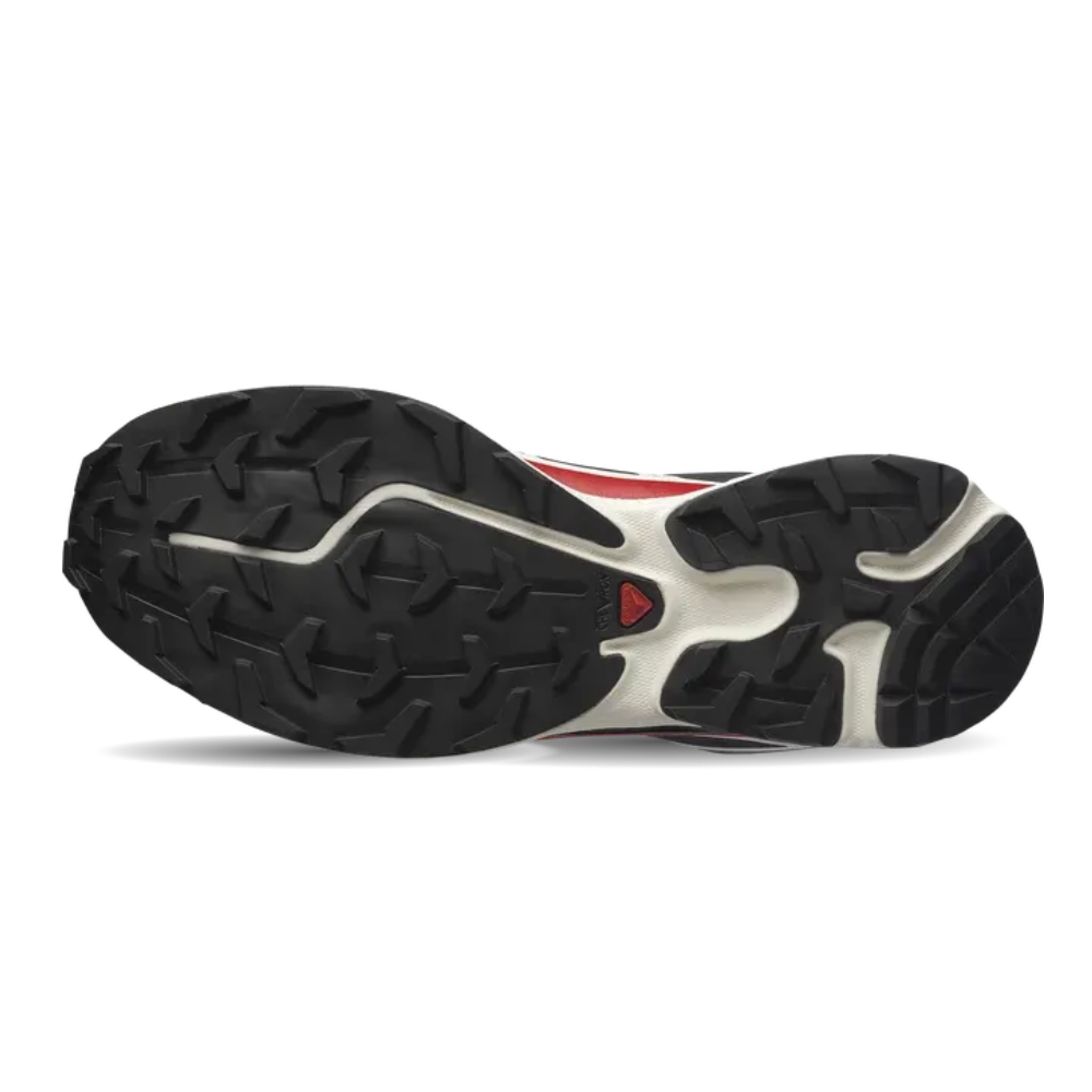 Giày Thể Thao Unisex Salomon XT-6 GTX Black/ Flame Scarlet/ Vanilla Ice L47974900