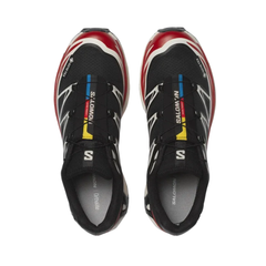 Giày Thể Thao Unisex Salomon XT-6 GTX Black/ Flame Scarlet/ Vanilla Ice L47974900