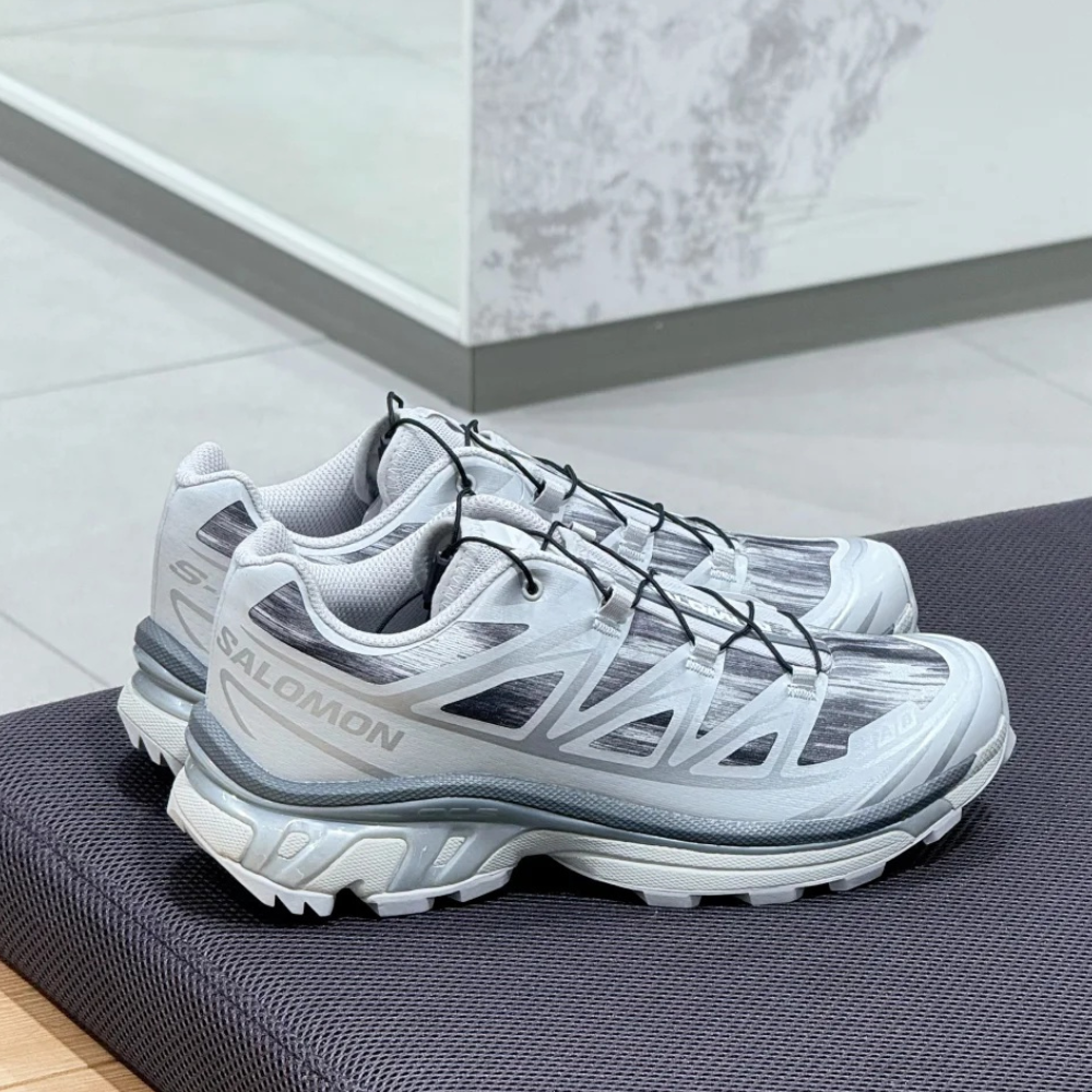 Giày Thể Thao Unisex Salomon XT-6 Camo Gray Violet Castlerock L47876000