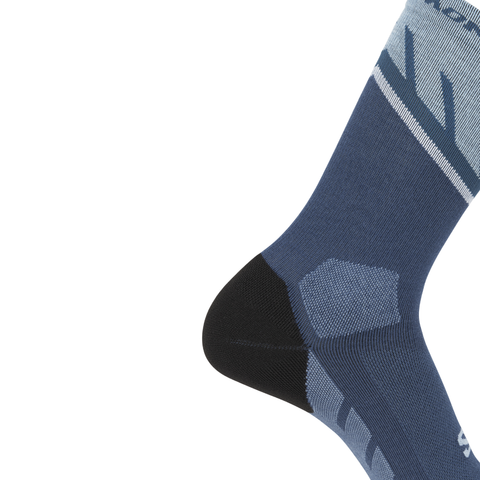 Tất Unisex Salomon Speedcross Socks Crew Poseidon / Tourmaline LC2626000