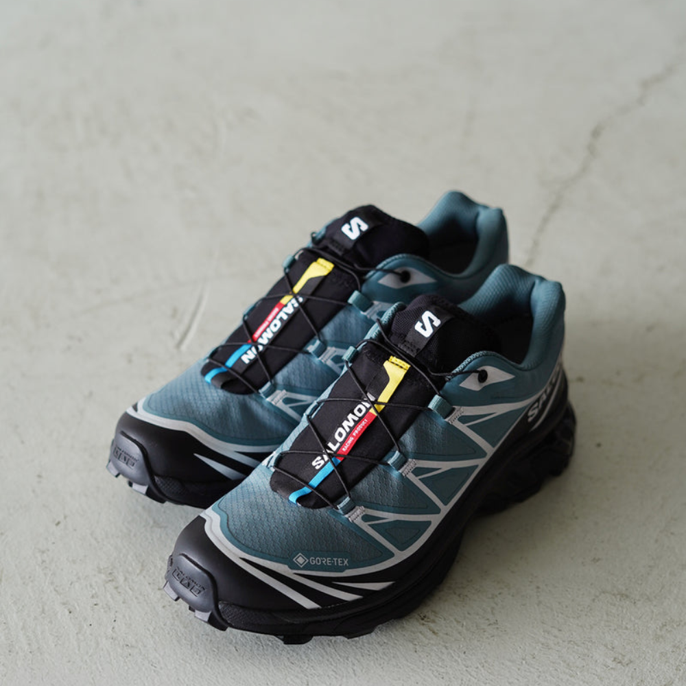 Giày Thể Thao Unisex Salomon XT-6 GTX North Atlantic Black Ftw Silver L47861500