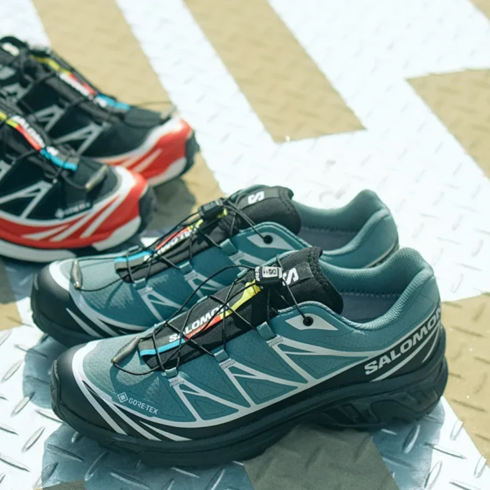 Giày Thể Thao Unisex Salomon XT-6 GTX North Atlantic Black Ftw Silver L47861500